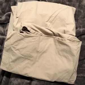 GUC- 2 standard Pillowcases Gluckstein beige